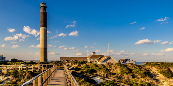 The Oak Island Lighthouse is a popular tourist destination.